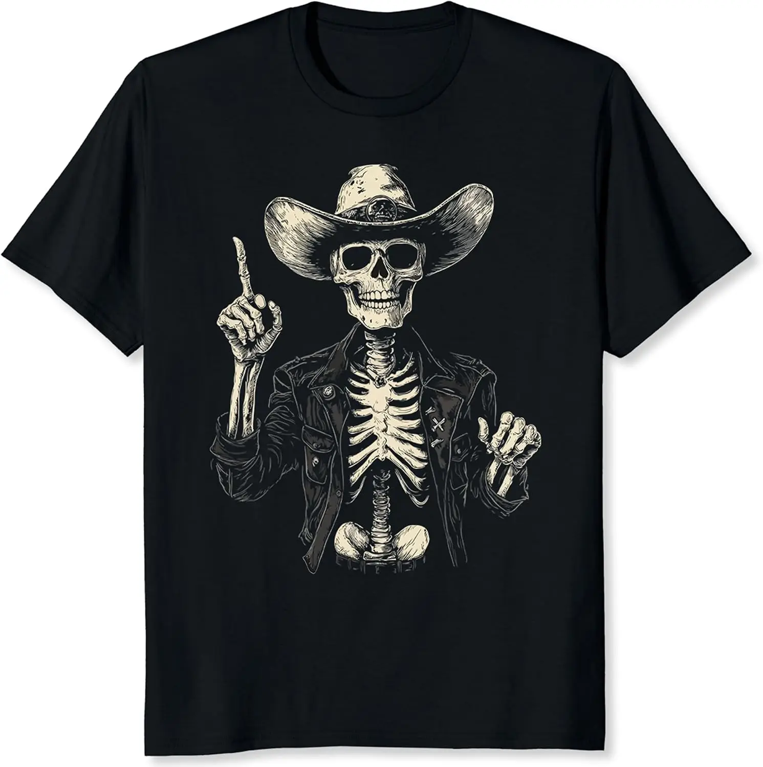Western Western Cowboy Retro Howdy Shirt For Men Skeleton Graphic Tee Fashion Unisex Graphic Pattern T‑Shirt Casual Daily Wear Crew Neck Short Sleeve Soft Cotton Unique Design Tee Tops For Men Women. - Aliexpress Deal