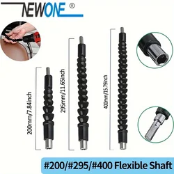 NEWONE 1/3pcs Flexible Shaft Extension Screwdriver Drill Bit Holder Link For Electronic Drill #200/295/400
