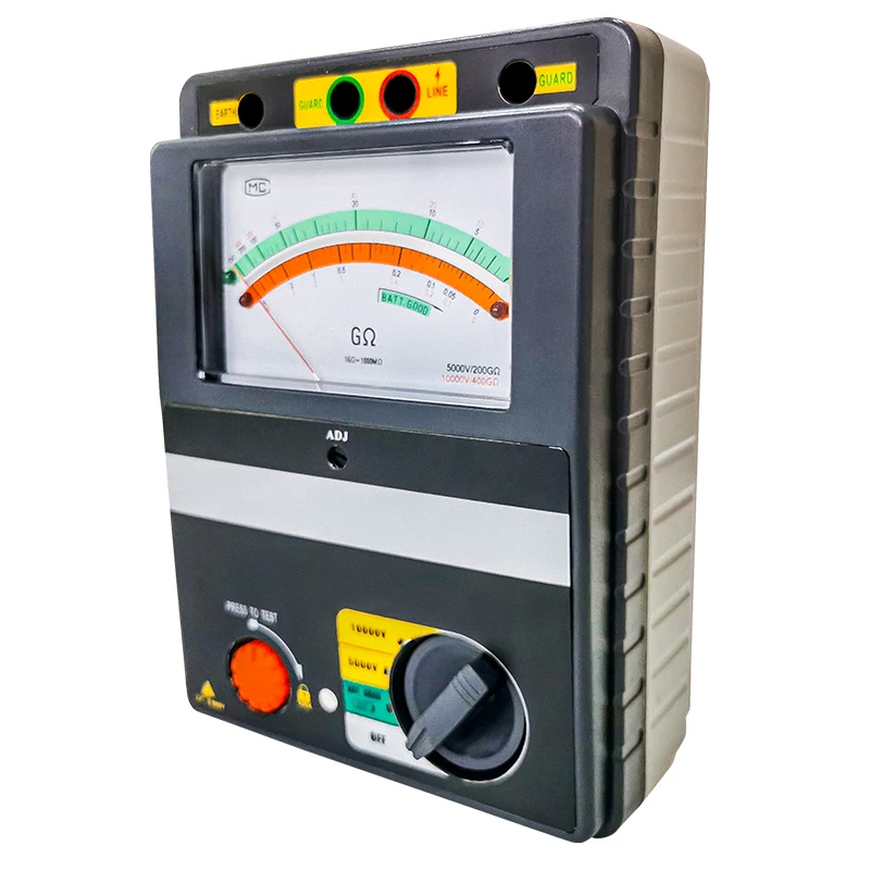 KD2676 Portable Electronic Gold Tester Handheld 5KV/10KV Insulation Resistance Tester with Pointer Type