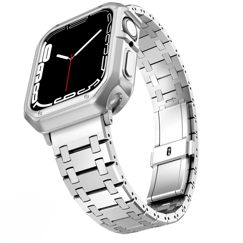 Stainless Steel Band for Apple Watch Ultra 8 49mm 45mm 41 42mm 38 40 44mm Bracelet for IWatch 8 7 se 6 5 4 se for AP Case Strap