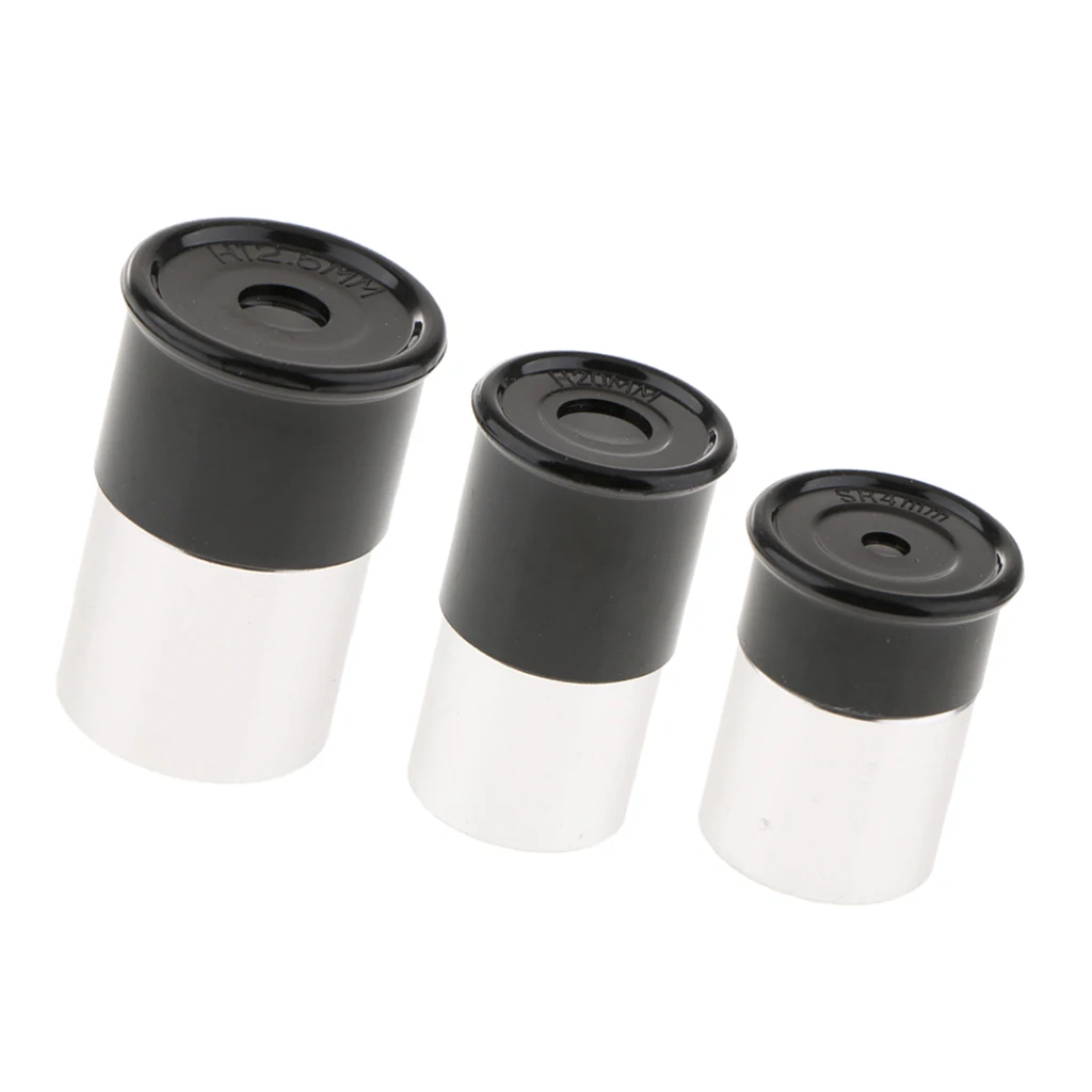 Telescope Eyepiece Set Optical Glass Sr4mm H20mm H12.5mm for Celestial Telescope Night Sky Observation