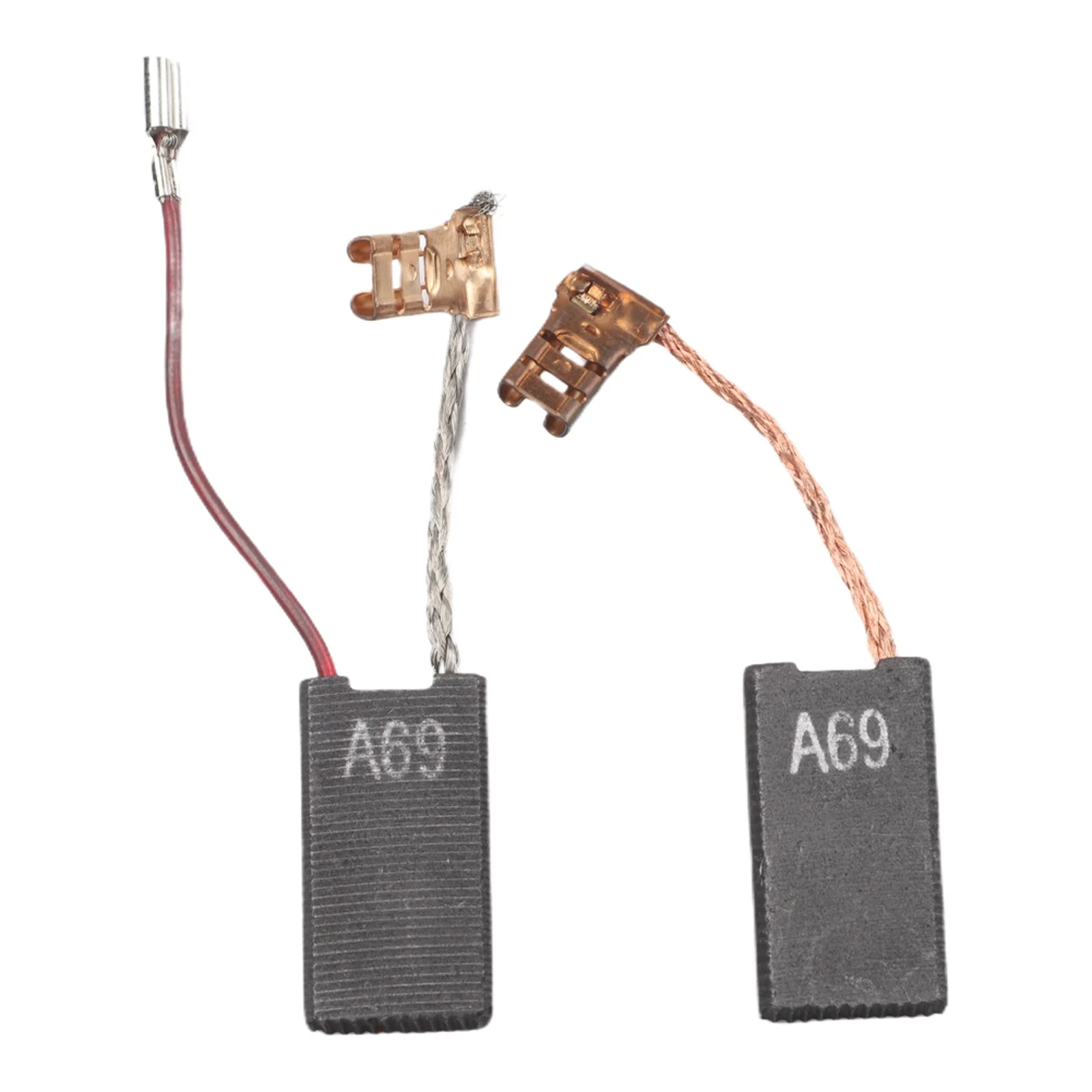 For Bosch replacement carbon brushes 2pcs for power tools For 1617014144 1617014135 A69 6 3x12 5x23mm compatible with for gsh