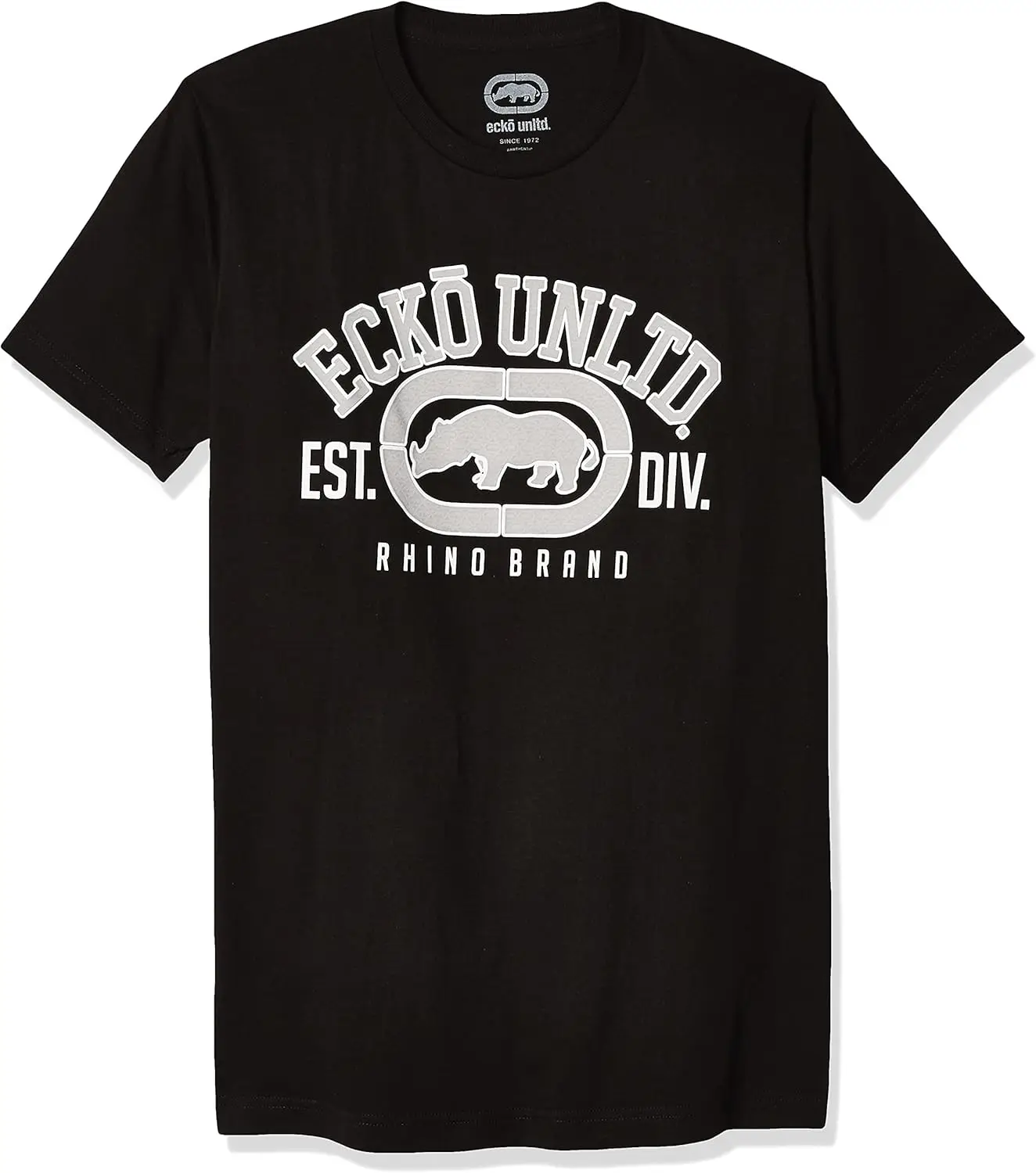 Ecko UNLTD Men\'s The Rhino Remains Short Sleeve Printed T-Shirt