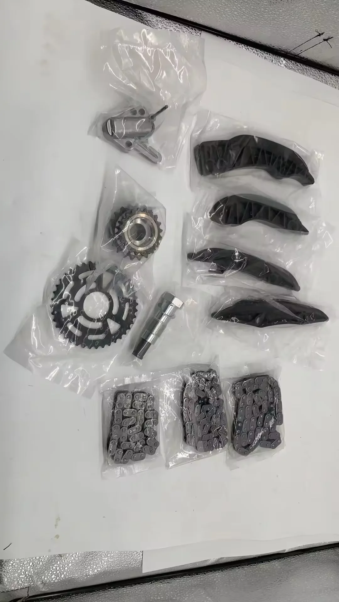 Auto Engine parts 11pcs N47D20C TIMING CHAIN KIT REPLACEMENT parts For BMW 520D N47 D20 2.0