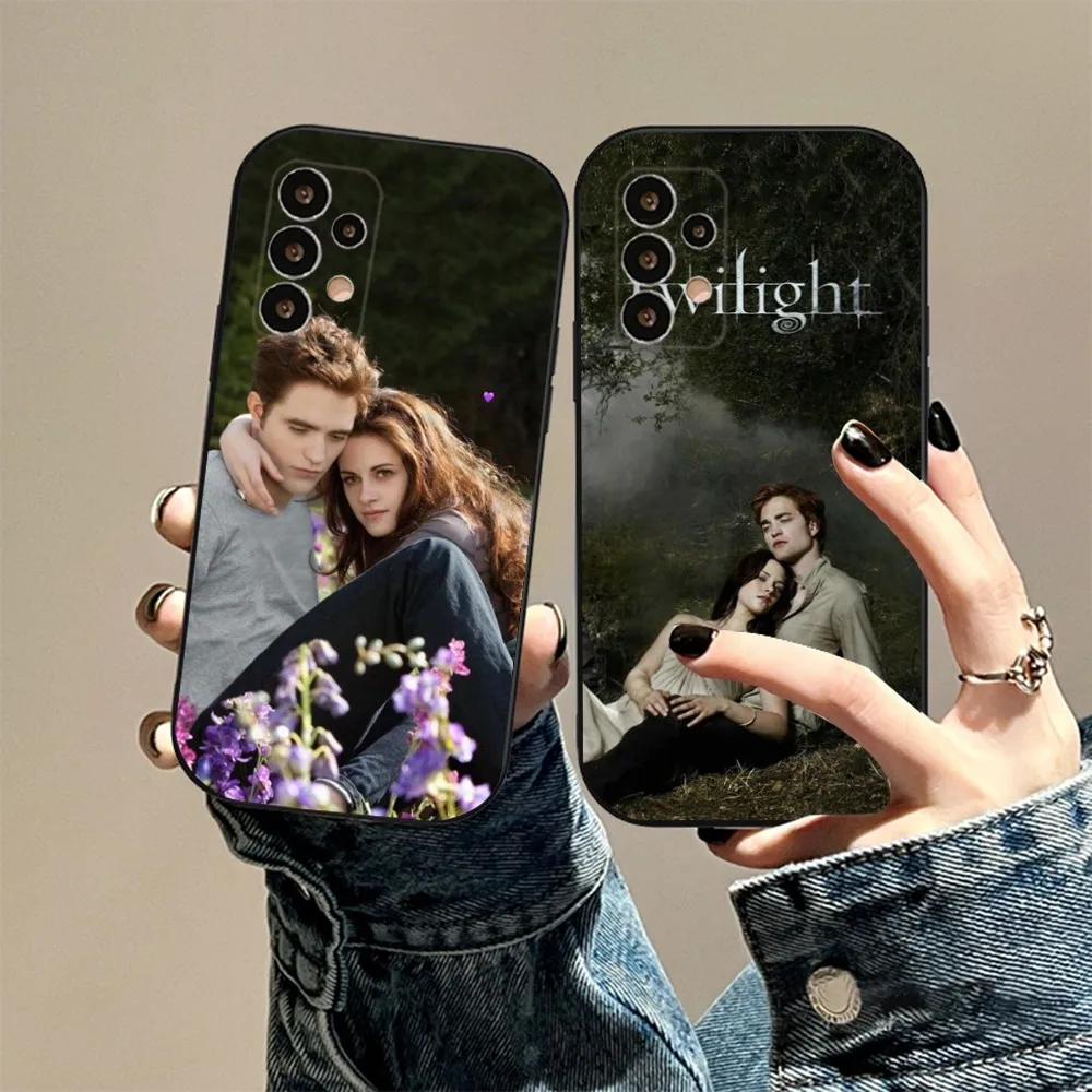 

TV T-Twilight Saga Phone Case For Samsung S24,23,22,30,21,10,9,Ultra,Plus,Lite,FE,5G Black Soft Case
