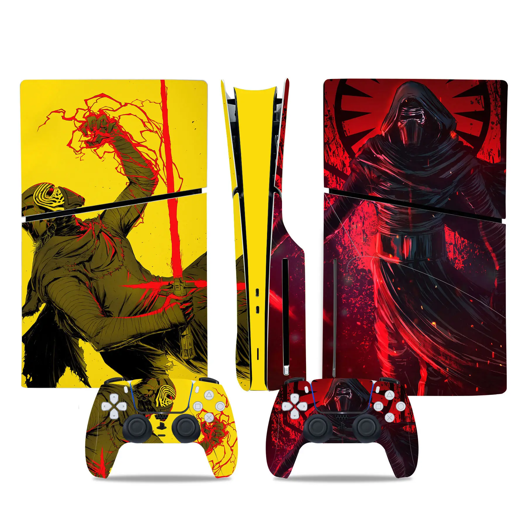 لوحدة التحكم PS5 Slim لكامل الجسم ووحدة التحكم PVC مع Call of Duty: Black Ops 3 Theme High - Def Print Anti - Scratch