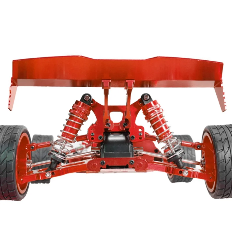 AINY-Metal GT Ducktail Spoiler Bracket Accessories Tail Wing Accesories Part For Wltoyss1/12 1/14 144001 124019 RC Car