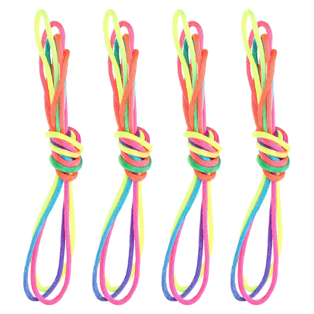 

Набор из 4 разноцветных игр-головоломок «Кошки в колыбели» для развития мышления, кооперативных навыков и игры пальцами, для детей, на день рождения, праздники и вечеринки