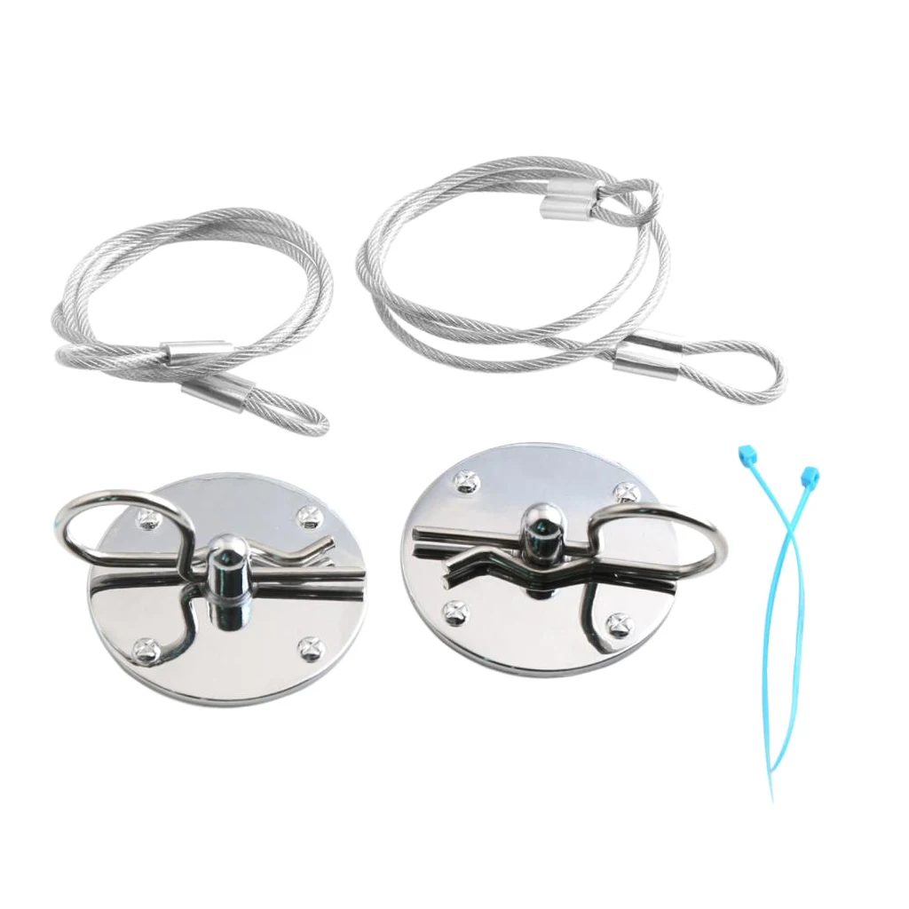 2 Pack of Hood Lock, Car Universal Bonnet Cover Lock Key Pin Kit Security Lock Pin Locking Hood Kit Latch
