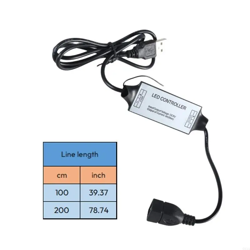Q84A USB 5V 40W Interruptores alimentación con remoto inalámbrico, adaptador controlador RF 433MHz para lámpara, y más