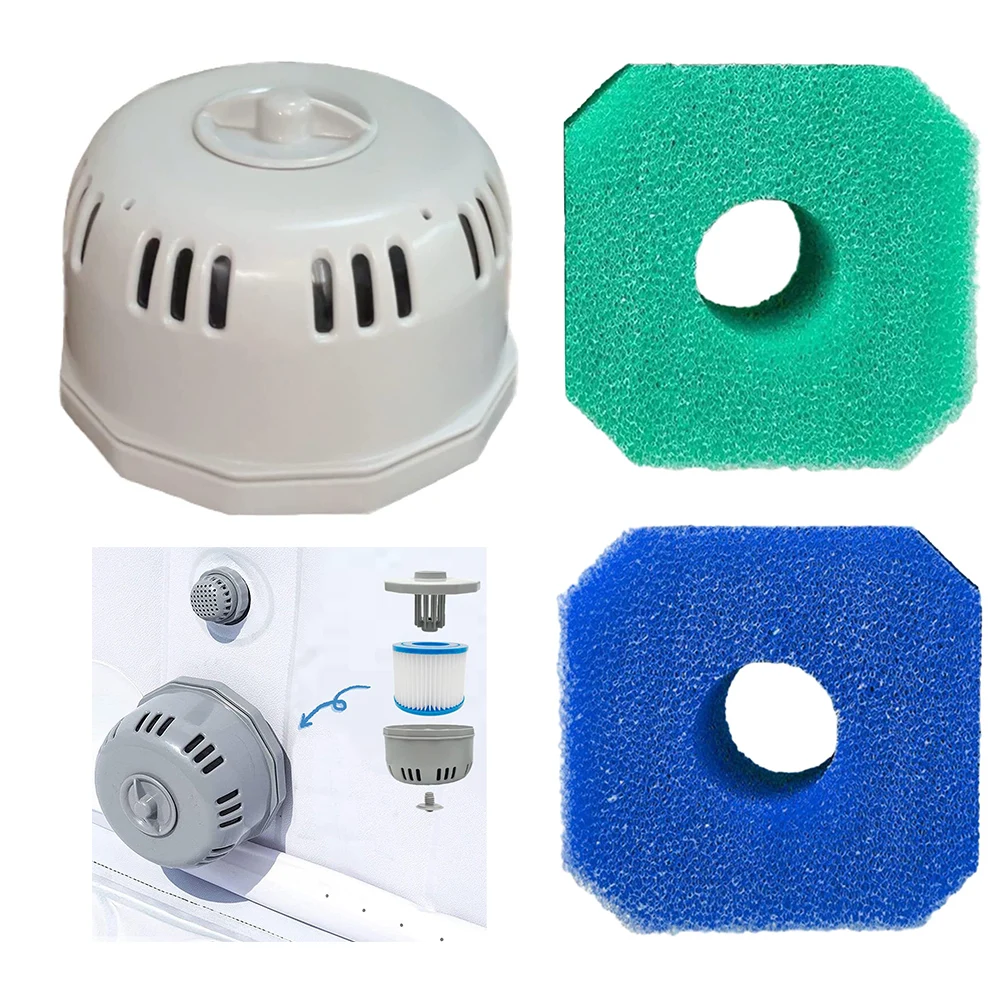 

Фильтр для бассейна, губка для чистки бассейна, корпус фильтра Lay Z Spa, держатель корпуса P6653 для всех ленивых спа