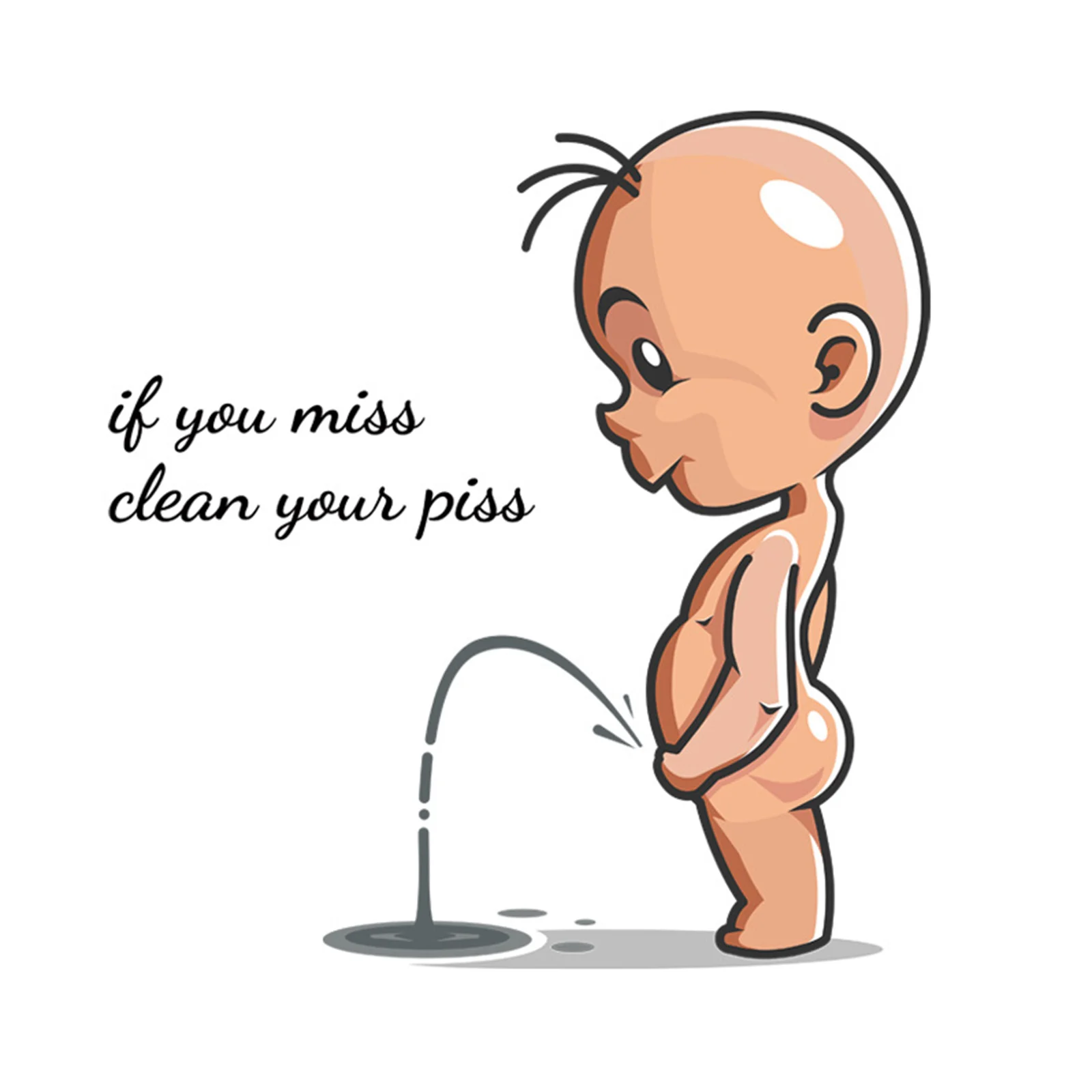 Stickers, Toilet Sticker Bathroom Fun Bathroom Fun Cartoon Sticker Decal Pvc Bathroom Fun Cartoon Sticker Toilet Label