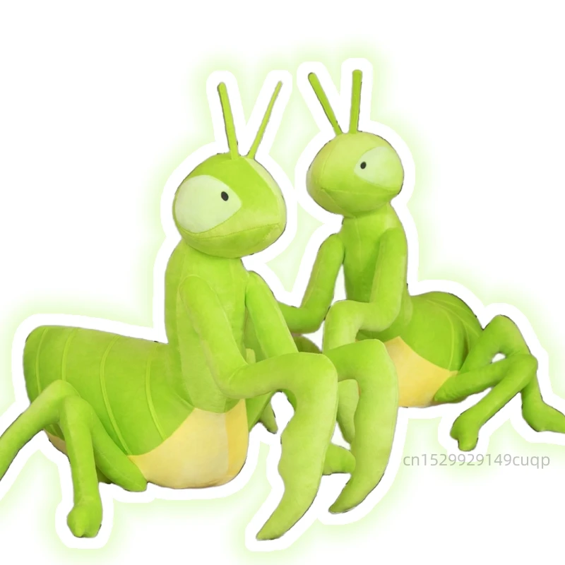 Simulation 70cm Giant Insect Mantis Plush Doll Pillow Lifelike Green Combat Insect Animal Mantis Soft Stuffed Plush Home Decor