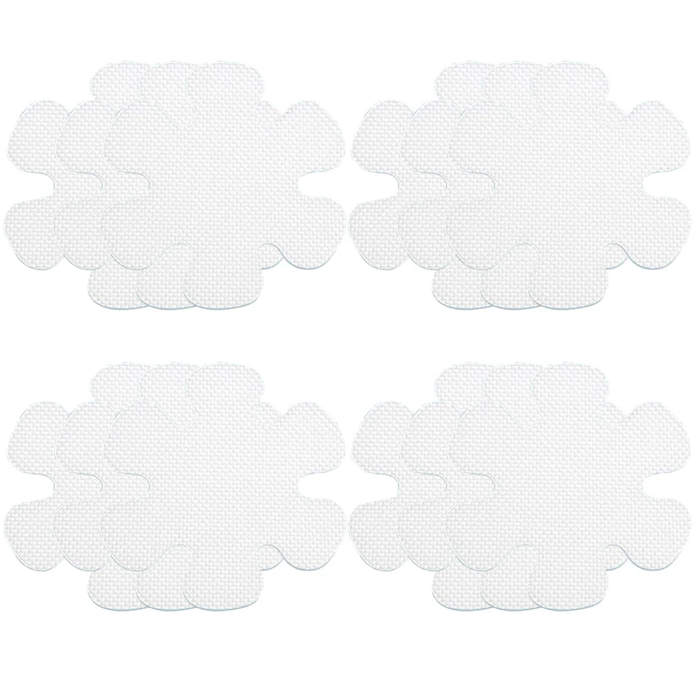 12 個の浴室滑り止めステッカー花柄防水粘着シャワー床デカール滑り止め浴槽ステッカー