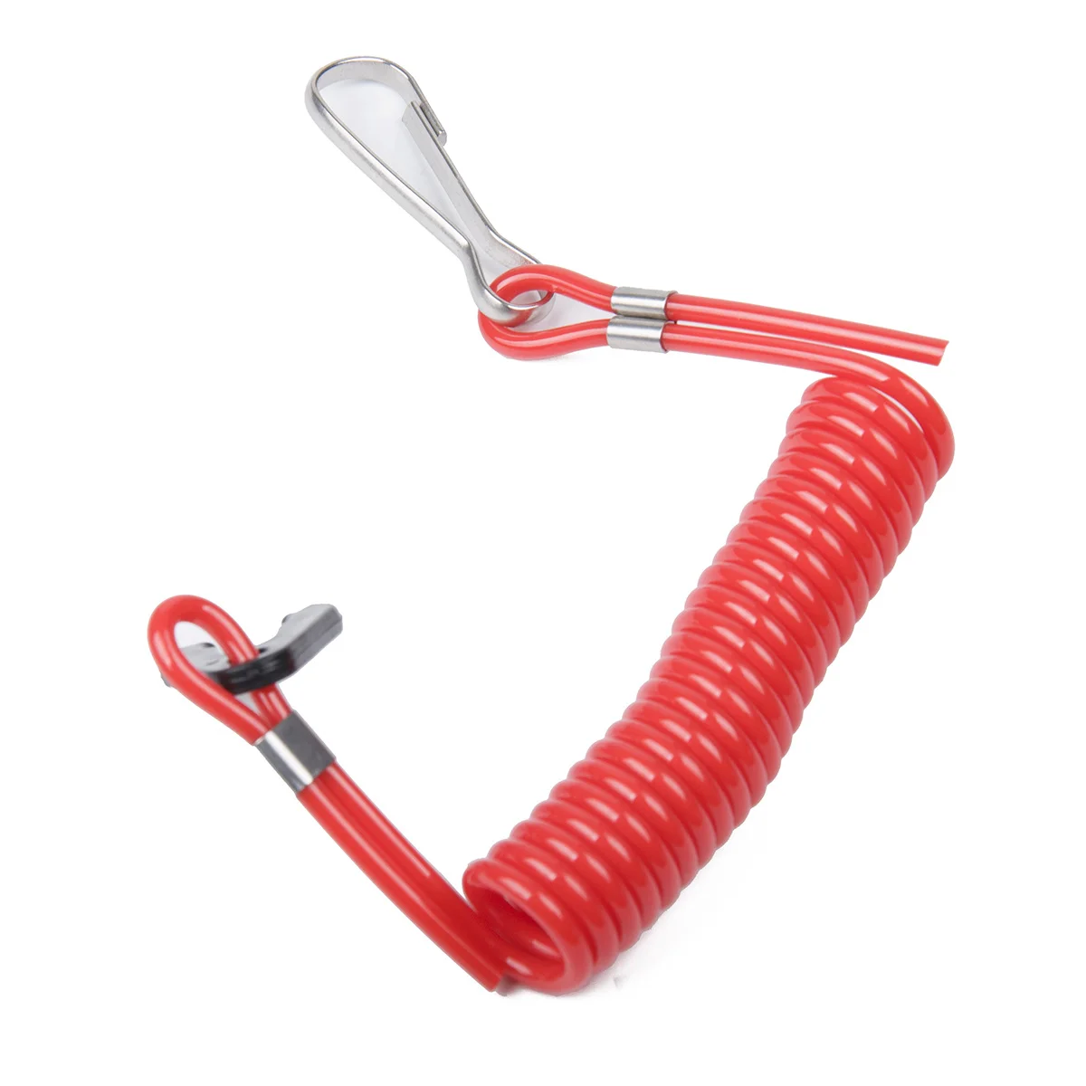 

2Pcs Outboard Motors Lanyard Compatible Emergency Insurance Easy Mount Engine Stop Key Premium Material