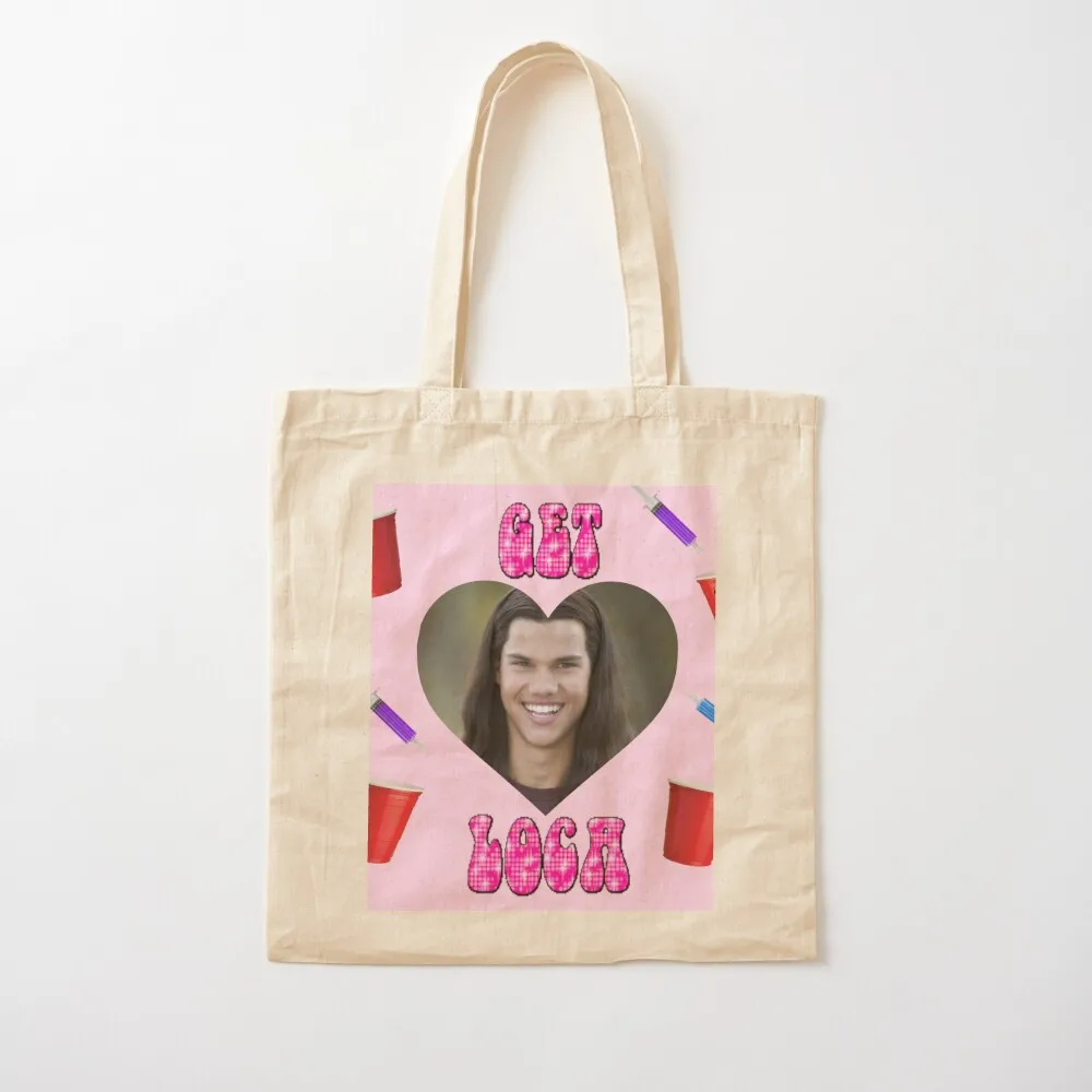 

get loca Tote Bag Canvas stote bag Women's tote bag cute pouch female
