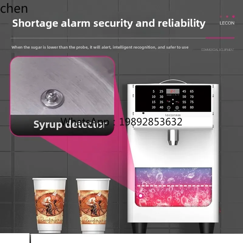cc21fructose machine for commercial milk tea, small automatic 16-grid quantitative machine milk tea shop equipment view 4