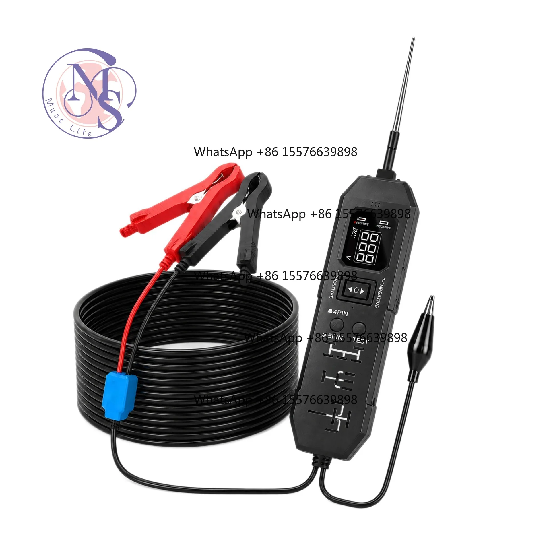 2-in-1 Automotive Relay Tester, New Circuit Diagnostic Tool for Relay Inspection