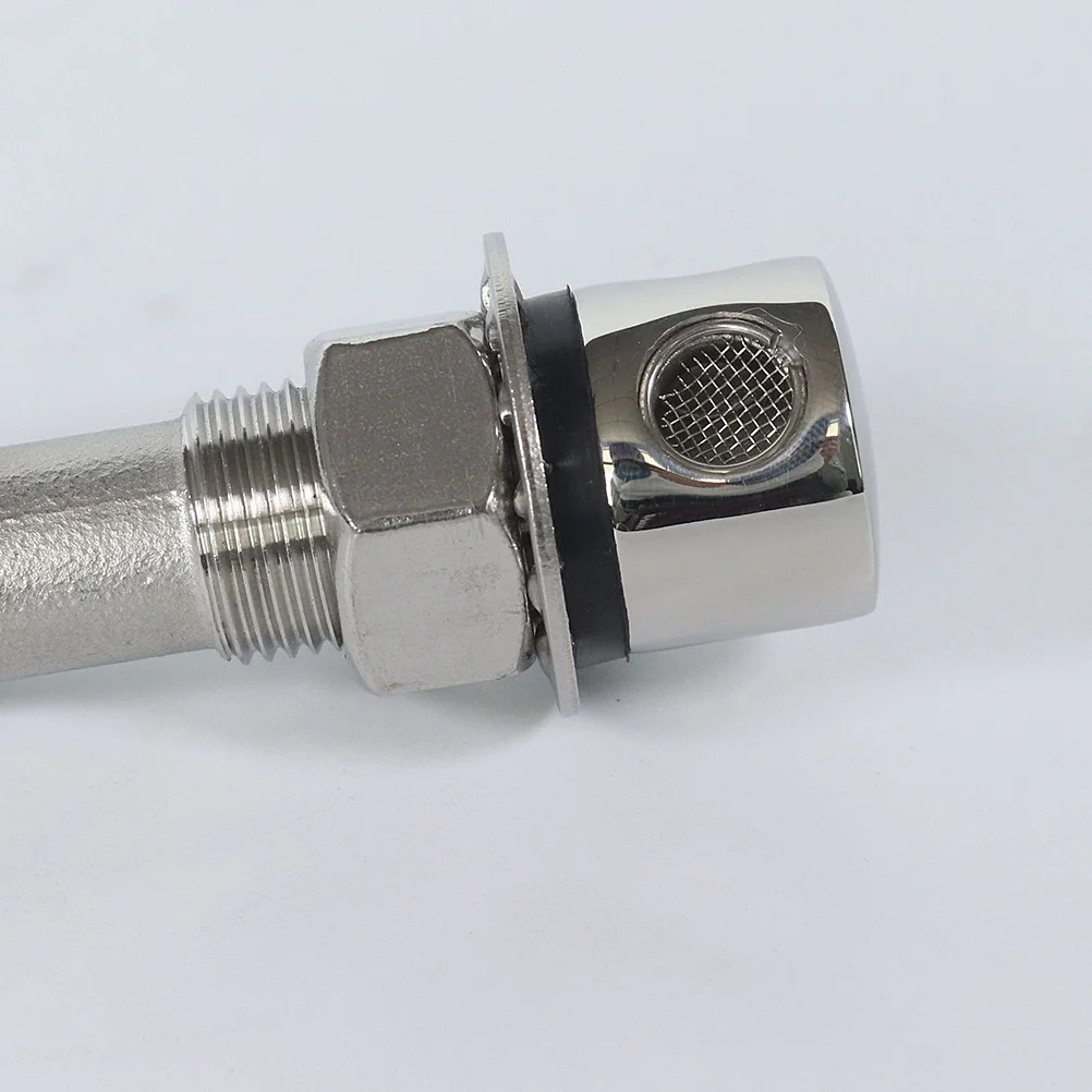 

Boat Gas Tank Vent Mirror Finish Stainless Steel Fuel and Water Refill Vent Hole Suitable for 38mm 50mm Diameter Marine