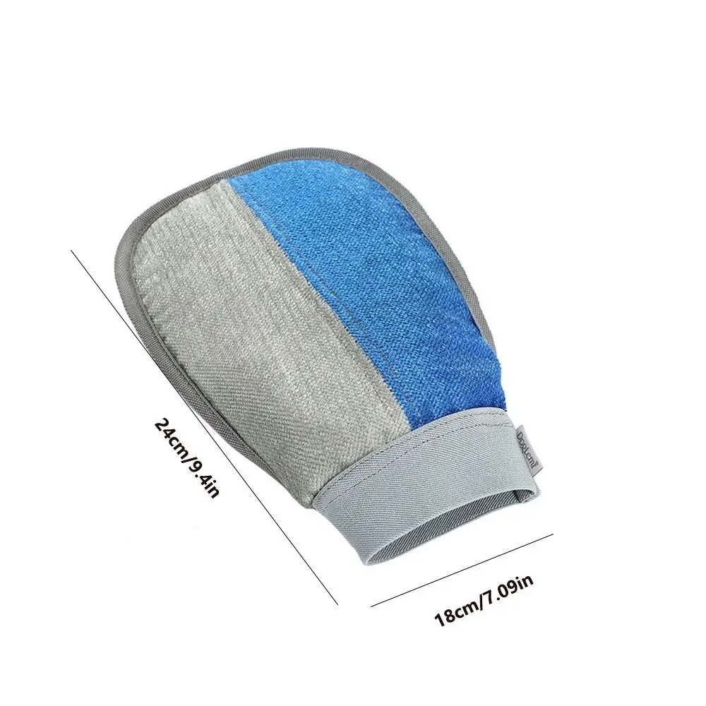 Portable Pet Hair Remover Glove Hair Dehairing Reusable Pet Grooming Gloves Static Washable Dog Hair Remover Tool Sofa Carpet