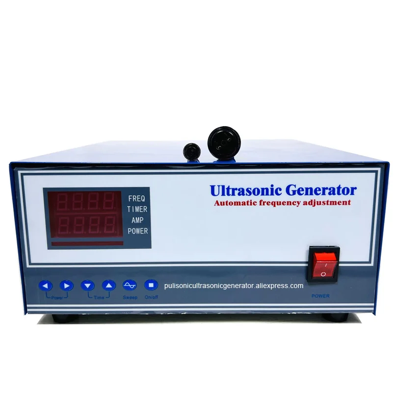 Generatore di bagno ad ultrasuoni da 2000W per scatola di controllo dell\'alimentazione del pulitore ad ultrasuoni industriale frequenza 20-40khz