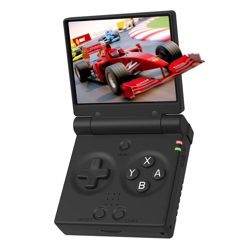 MIYOO Mini Flip Handheld Game Console 2.8''IPS 750*560 Screen Portable Classic Retro Video Game Consoles Simulator Players Gifts