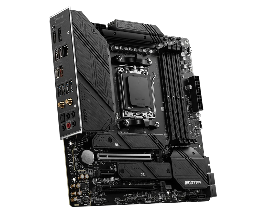 اللوحة الأم MSI MAG B650M MORT - مراجعة X870E Atx Motherboard وسعره