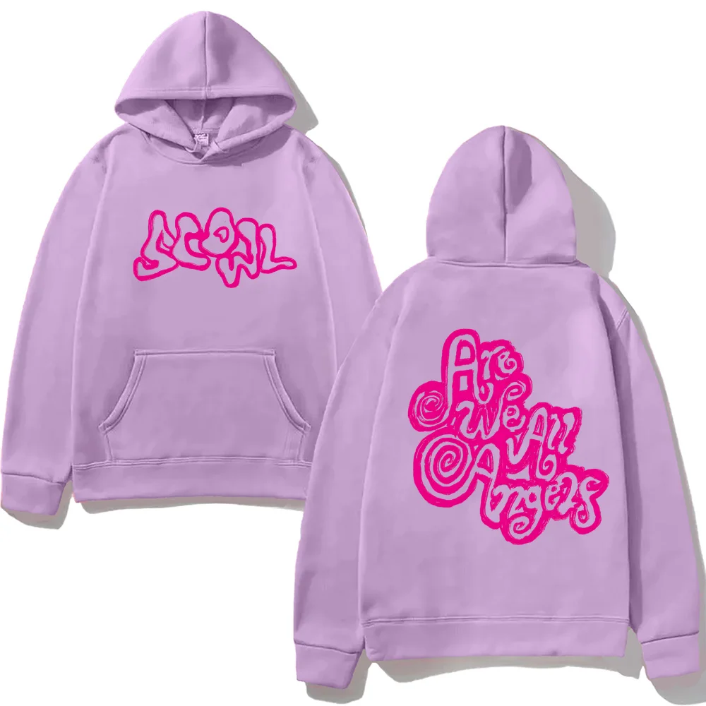 سويت شيرت بغطاء للرأس جديد 2025 مع جيب بأكمام طويلة ملابس بسيطة Moletom جديد للرجال/النساء بلوفر مريح