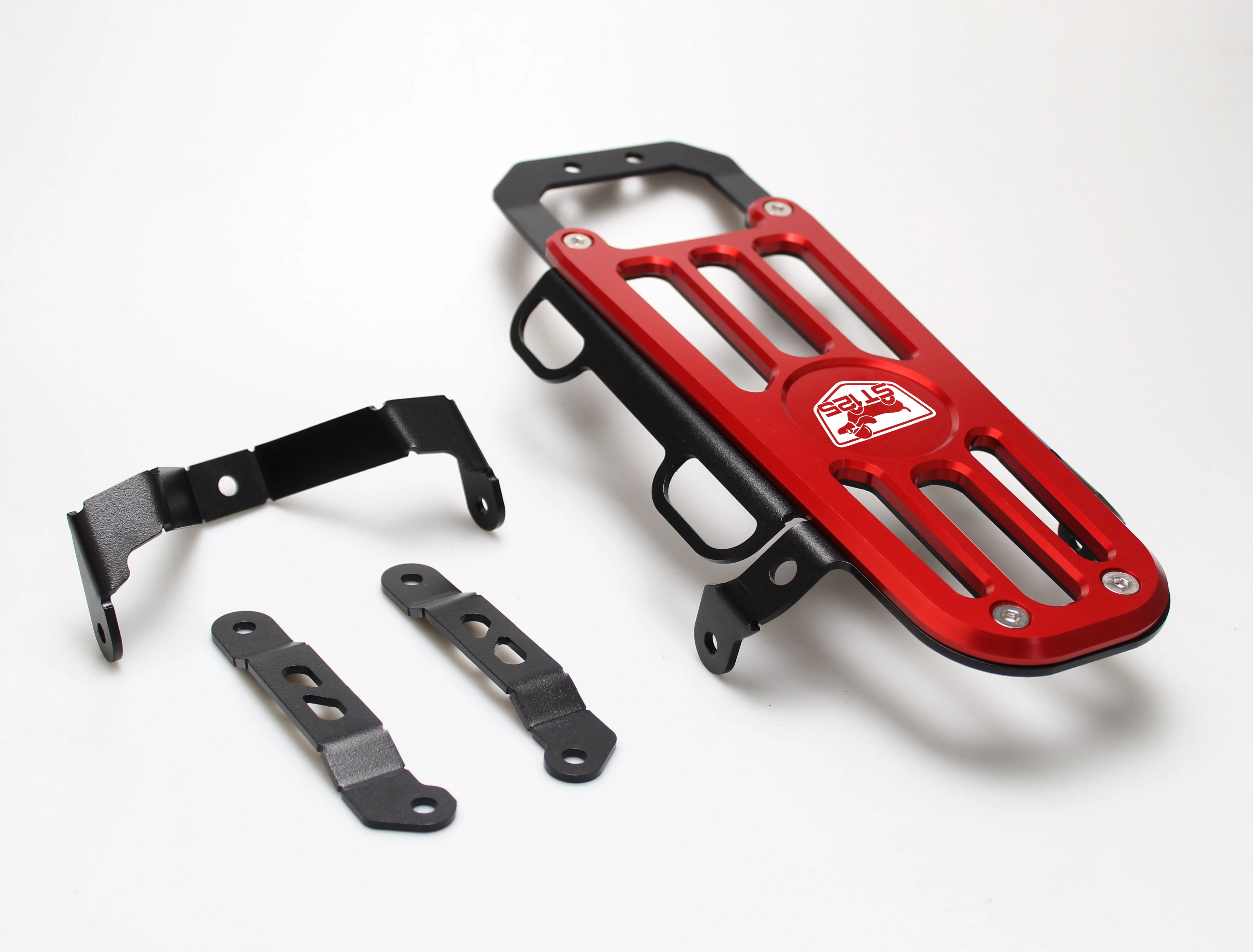 Dax125 St125 Center Carrier Rack for Honda Dax125 St125 Dachshund 2021-2025 Motorcycle Storage Rack Middle Shelf Luggage Bracket