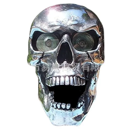 New Skull Headlights Motorcycle Decorative Art