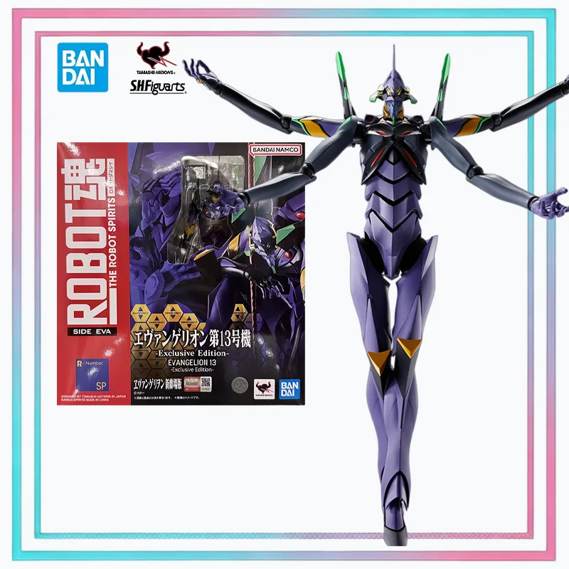 

Bandai Original Robot Spirits Evangelion EVA Unit-13 Exclusive Edition Action Figure Model Toy Collection Gift for Boys