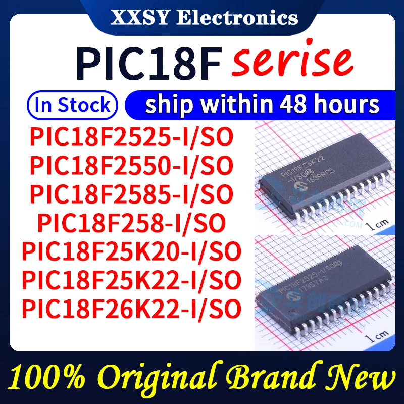 

PIC18F2525-I/SO PIC18F2550-I/SO PIC18F2585-I/SO PIC18F258-I/SO PIC18F25K20-I/SO PIC18F25K22-I/SO PIC18F26K22-I/SO В наличии Новый