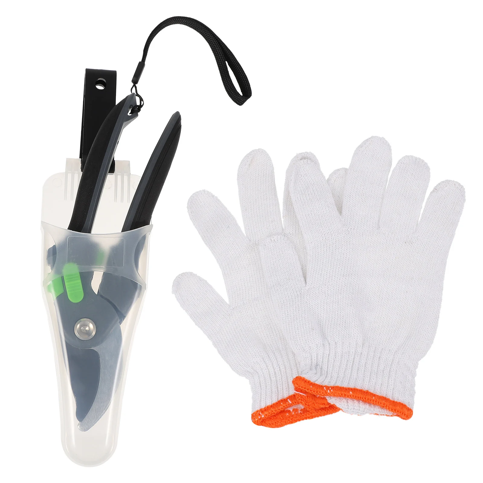 

1pcs Garden Pruning Shears Sk5 Alloy Steel 20Mm Branch Trimming Tool Ergonomic Non-Slip Handles For Fruit Trees Gardening Hand