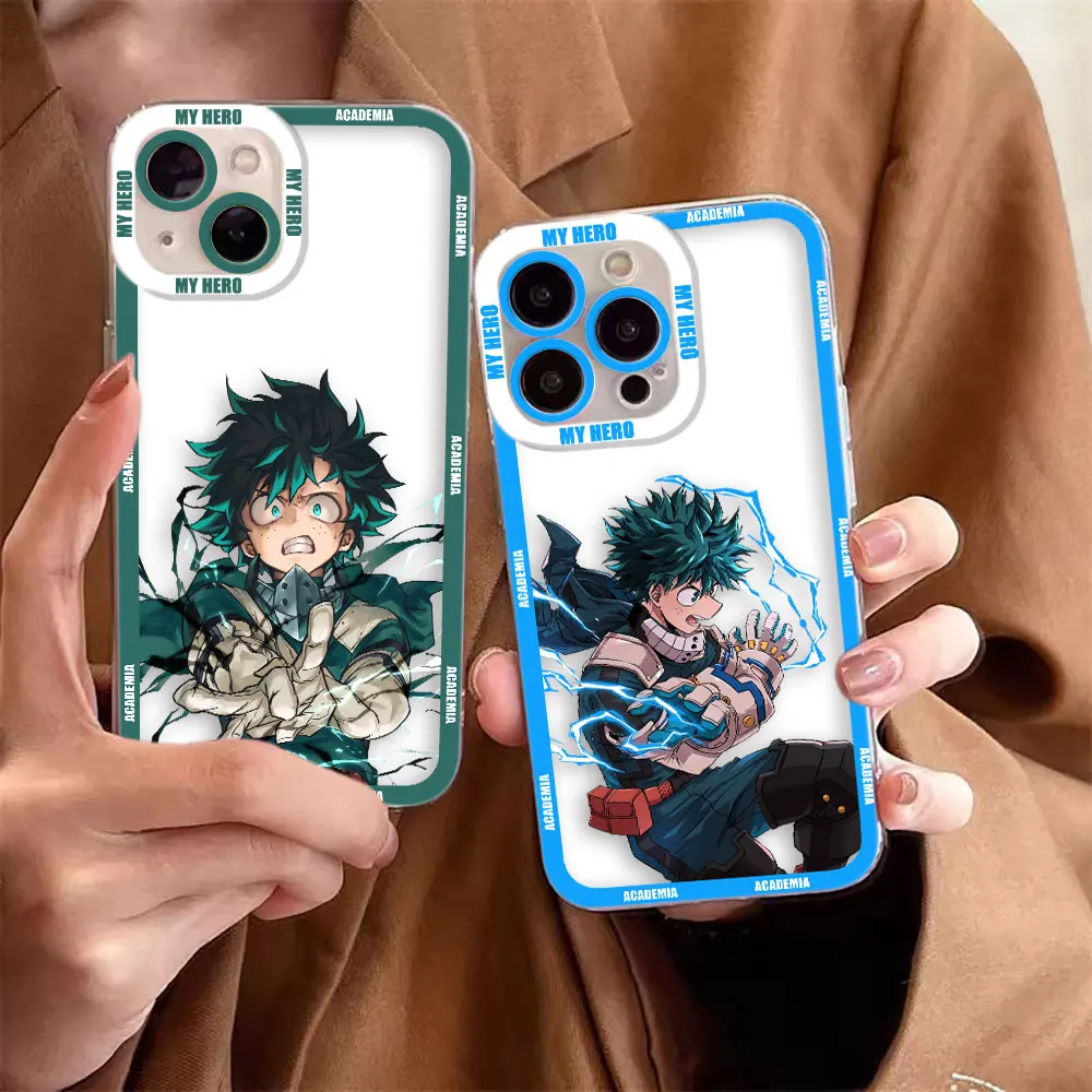 My Hero A-Academia Izuku Cover Clear Phone Case For OPPO RENO 15 15F 14 14F 13 13F 12 12F 11 11F 10 8 8T 7 7Z 6Z 5 5F DIY Case