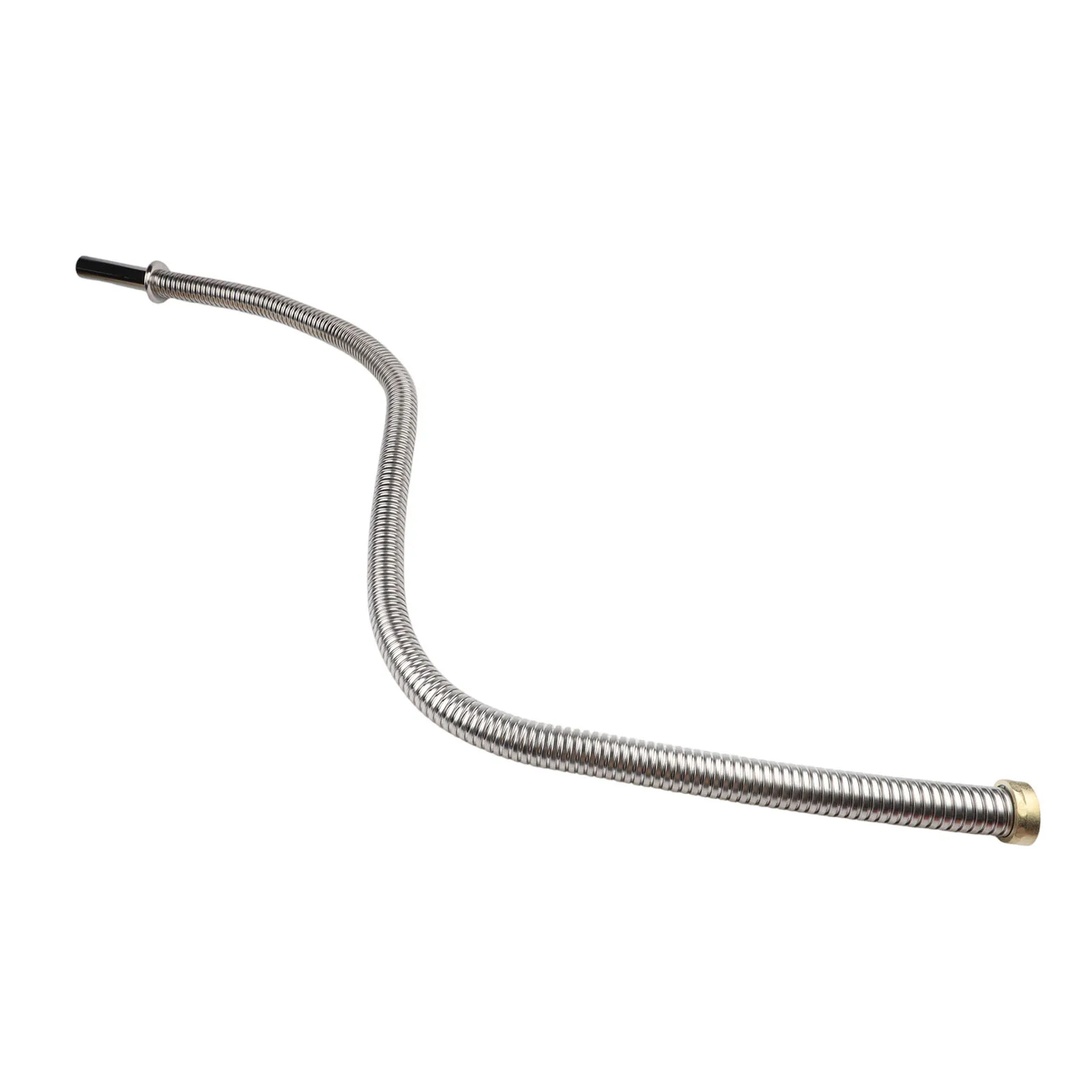 120cm Flexible Drain Pipe Deform Resistant Easy To Bend High Temperature Resistant Manual Measurement Indoor Use
