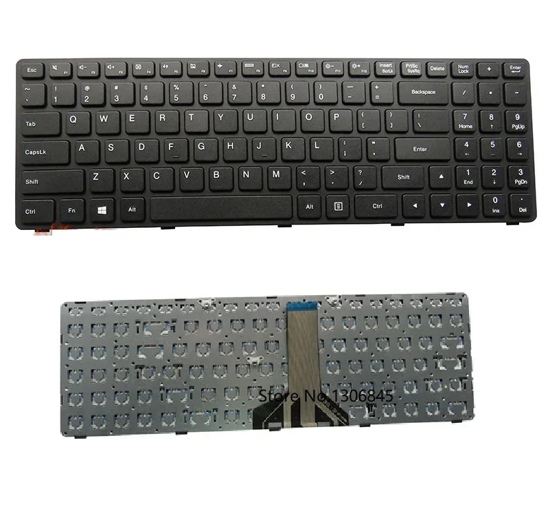 New US Keyboard For Ideapad 100-15 100-15IBY 100-15IBD 300-15 B50-10 B50-50