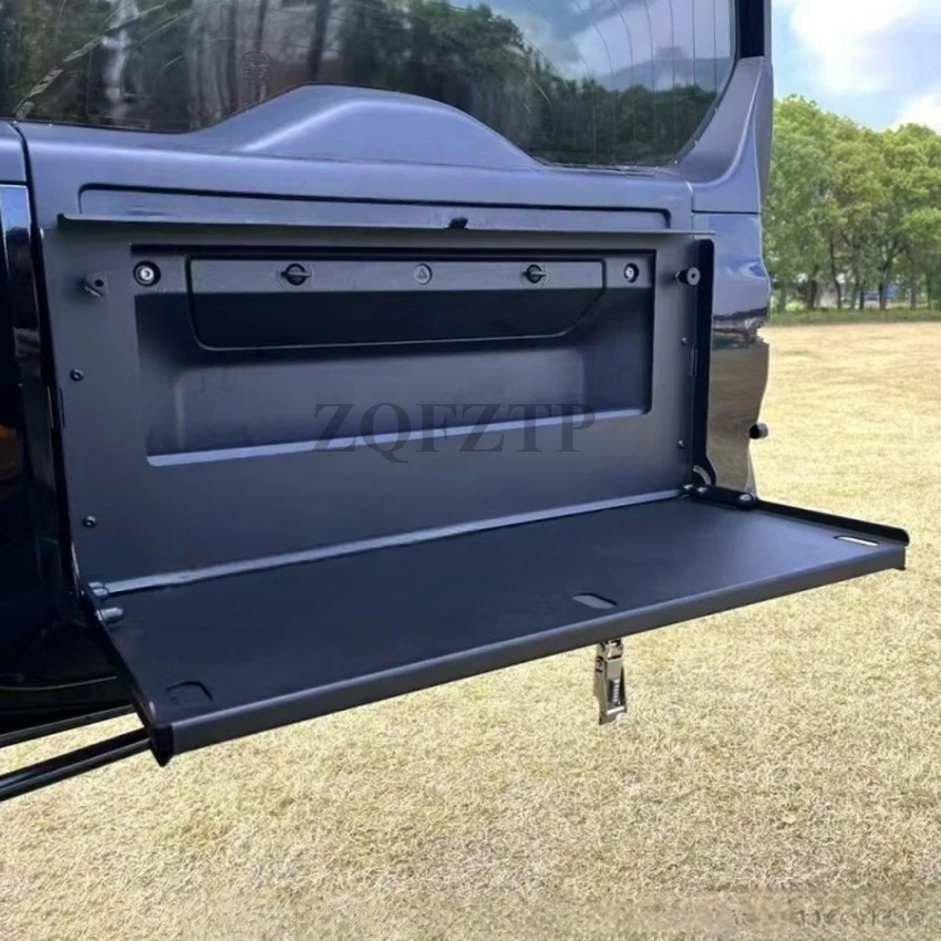 

For Land Rover Defender 110 2020-2025 Tailgate Table Rear Door Foldable Shelf Storage Rack
