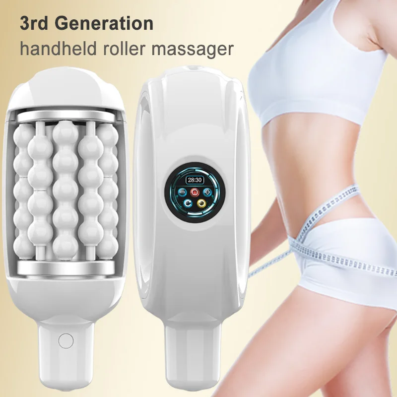 

3rd Generation Handheld 360 Degree Rotating Inner Roller Massager Slender Body Shape Slimming Machine for Weight Loss Anti-Fat