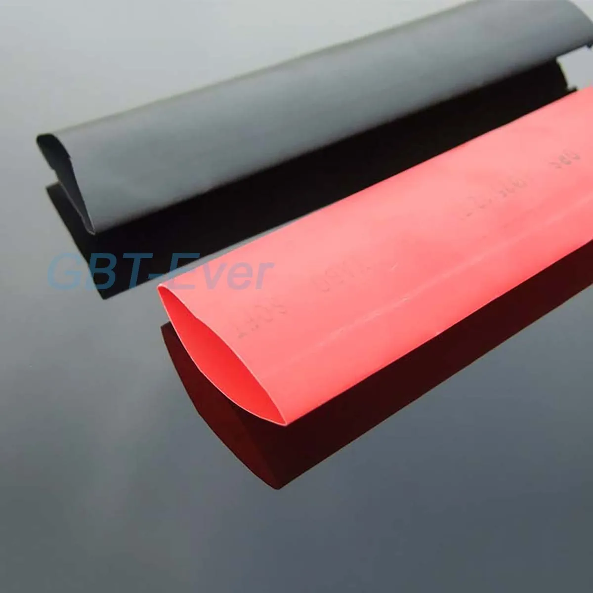 

14mm 20mm 25mm 30mm 40mm Black/Red Heat-shrink Tubing Thermoresistant Tube Heat Shrink Wrapping Cable Insulation Sleeving