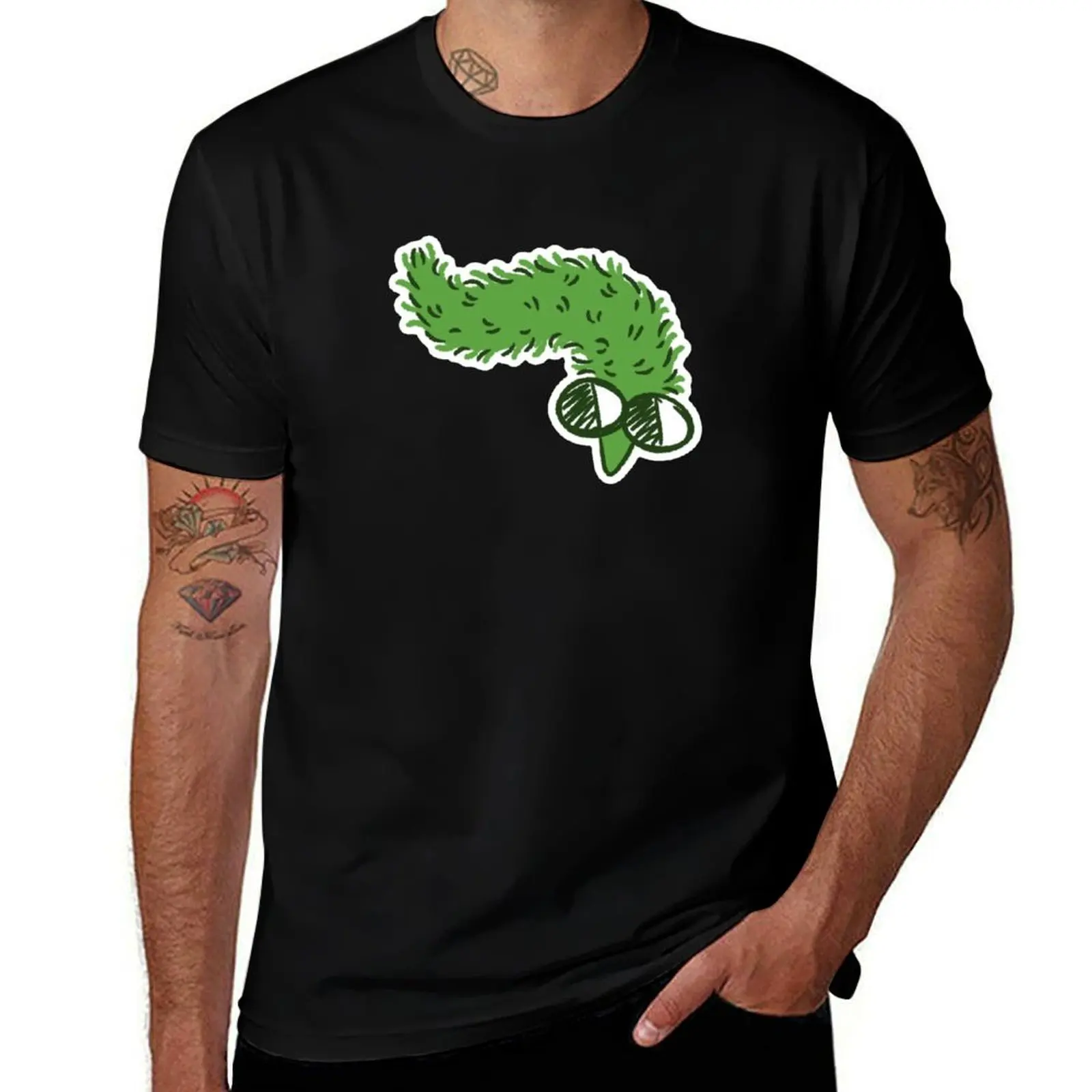 

Worm On a String 4 (Green) T-Shirt vintage t shirts luxury t-shirt heavyweights shirts graphic tee men