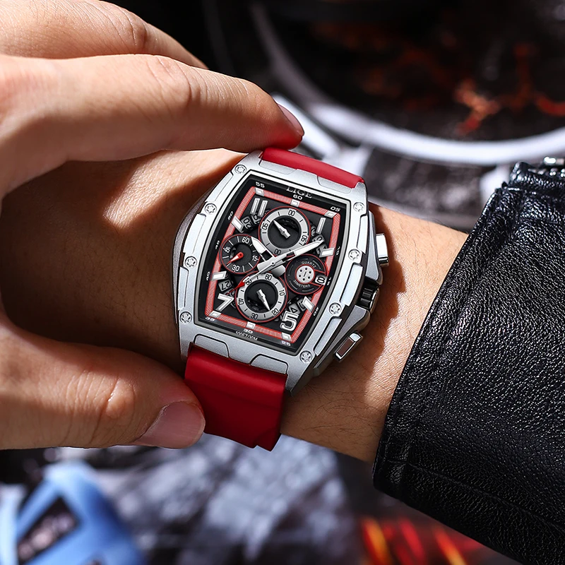 LIGE Men's Watches Fashion quartz wristwatch Top brand luxury watches mens clearance products Watches Gift For Men reloj hommes