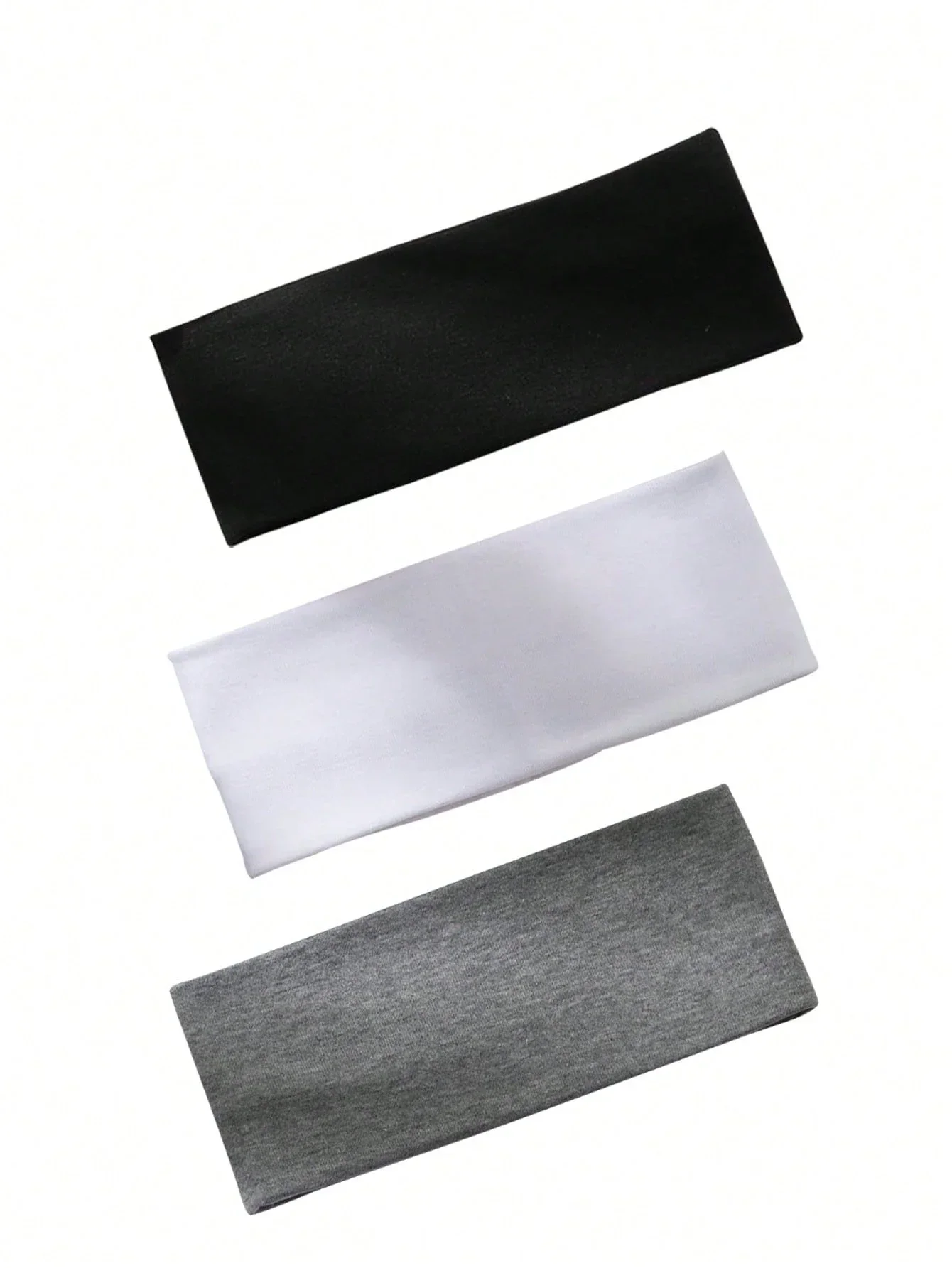 

Набор из 6 женских повязок на голову из однотонной ткани для повседневного использования, занятий спортом и фитнеса