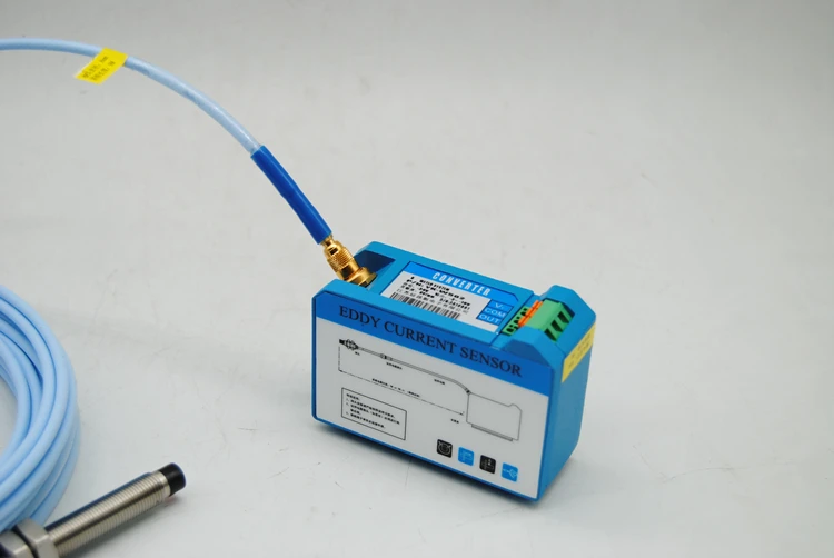 Eddy Current Displacement Sensor Transmitter / Probe Preamplifier Axial Vibration Displacement Measurement / Non-contact Measure