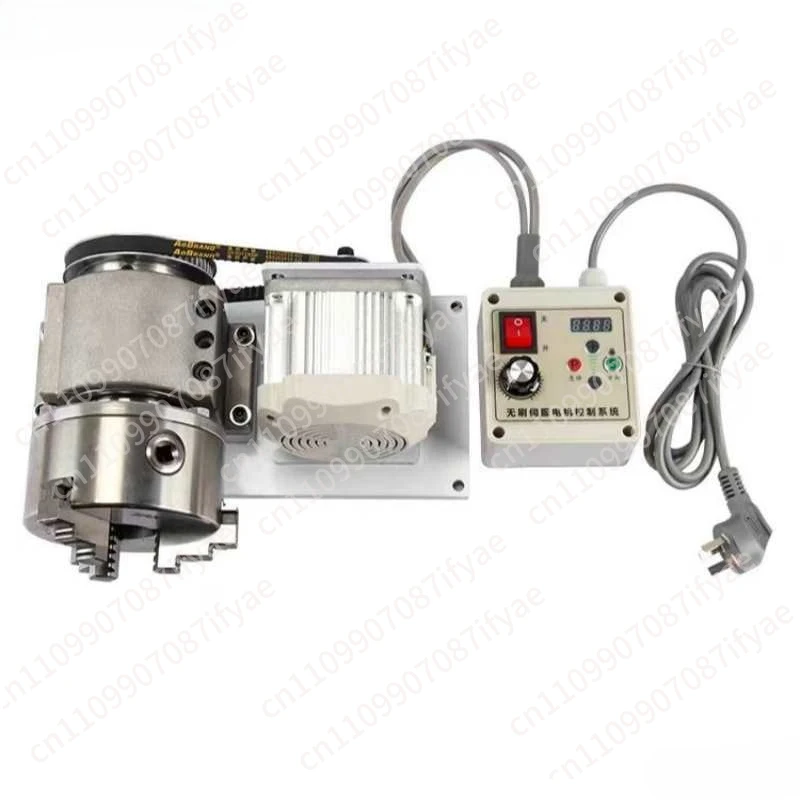 Polishing machine, rod repairing machine, small lathe, woodworking bead chuck 80/125/160 chuck, powerless spindle assembly