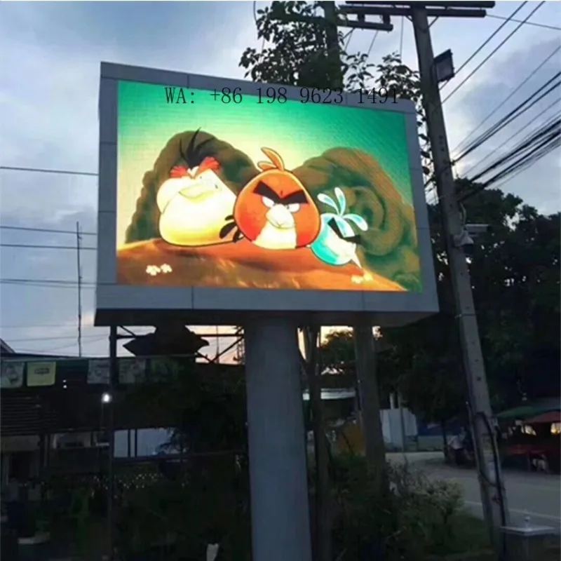 7680Hz High Brightness Outdoor Digital Signage Custom LED Screen Waterproof Fixed Panel for Commercial Advertising Display