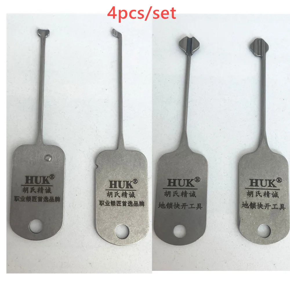 Abridor de bloqueio original ferramenta huk outrunner 2in1 conjunto serralheiro prática ferramentas reparo