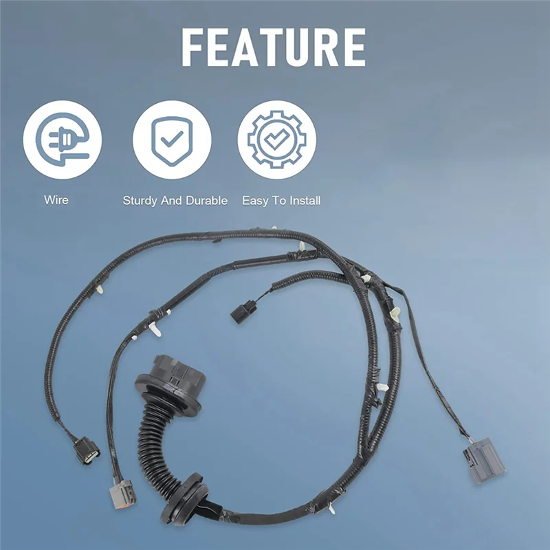 

Practical 1Pair Rear Crew Cab Rear Door Wiring Harness Jumper With Power For Ford F-150 2009-2014 Parts 9L3Z-14630-CAA 9L3Z-1463