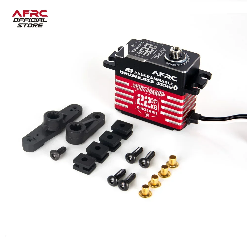 AFRC-D3623HBH-S High Speed Brushless Programmable Servo for ALIGN OXY5 MEG, SAB GOBLIN RAW 700, 450-700 Class Helicopters