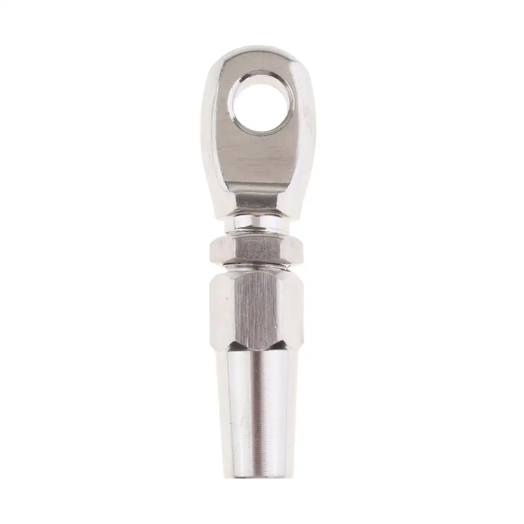 

316 Grade Stainless Steel Swageless Eye Terminal for 6mm Wire Rope