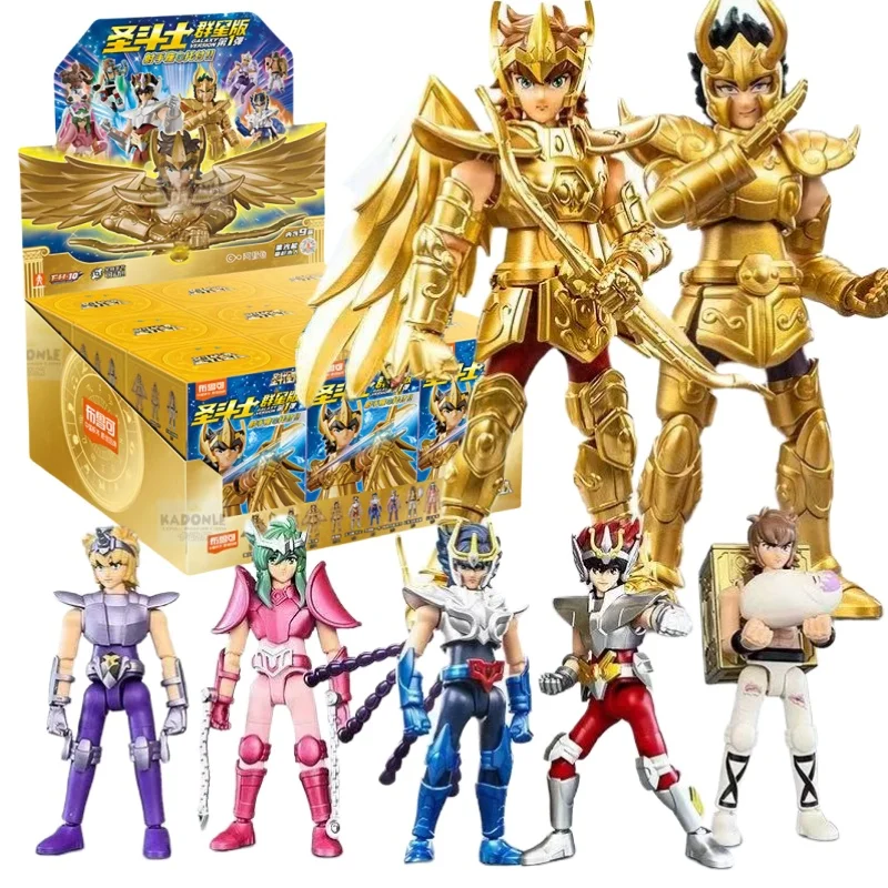 

Оригинальные фигурки Blokees Saint Seiya, строительные блоки, игрушки, скрытый золотой стрелец, собранная модель, игрушки, детский подарок на день рождения